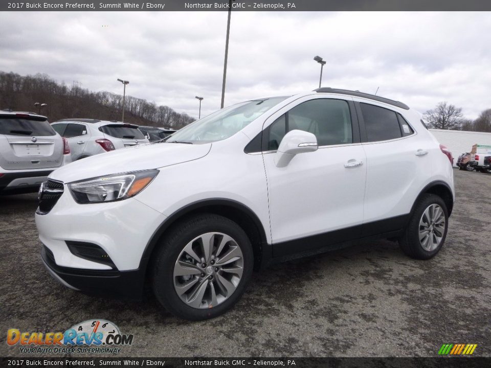 2017 Buick Encore Preferred Summit White / Ebony Photo #1