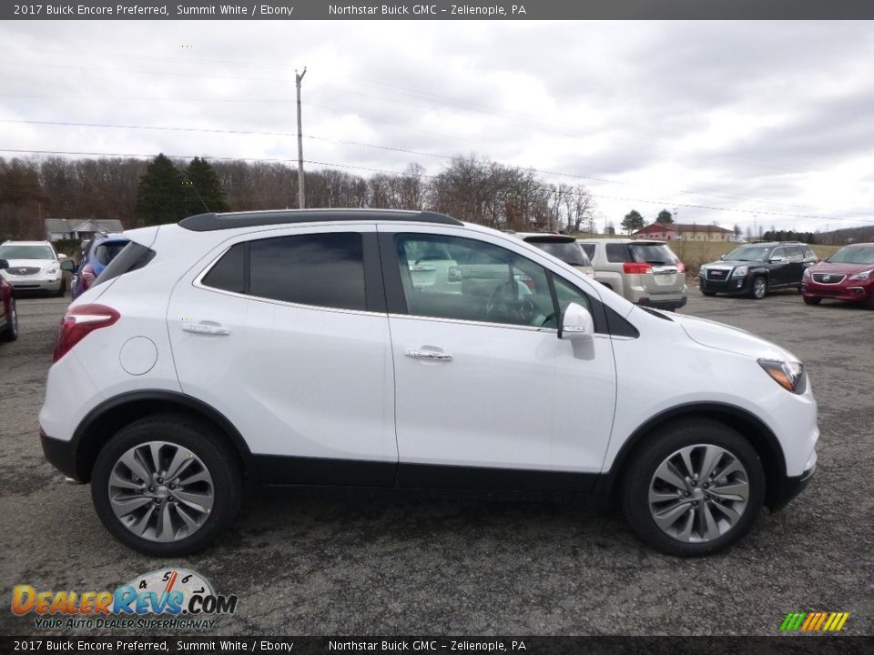 2017 Buick Encore Preferred Summit White / Ebony Photo #4