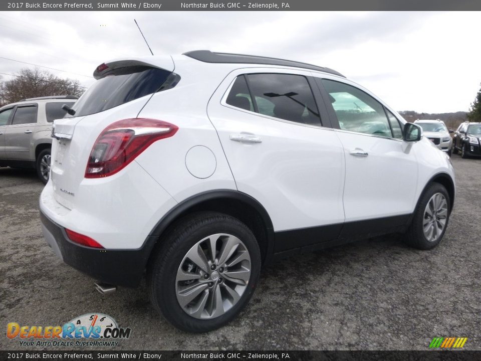 2017 Buick Encore Preferred Summit White / Ebony Photo #5