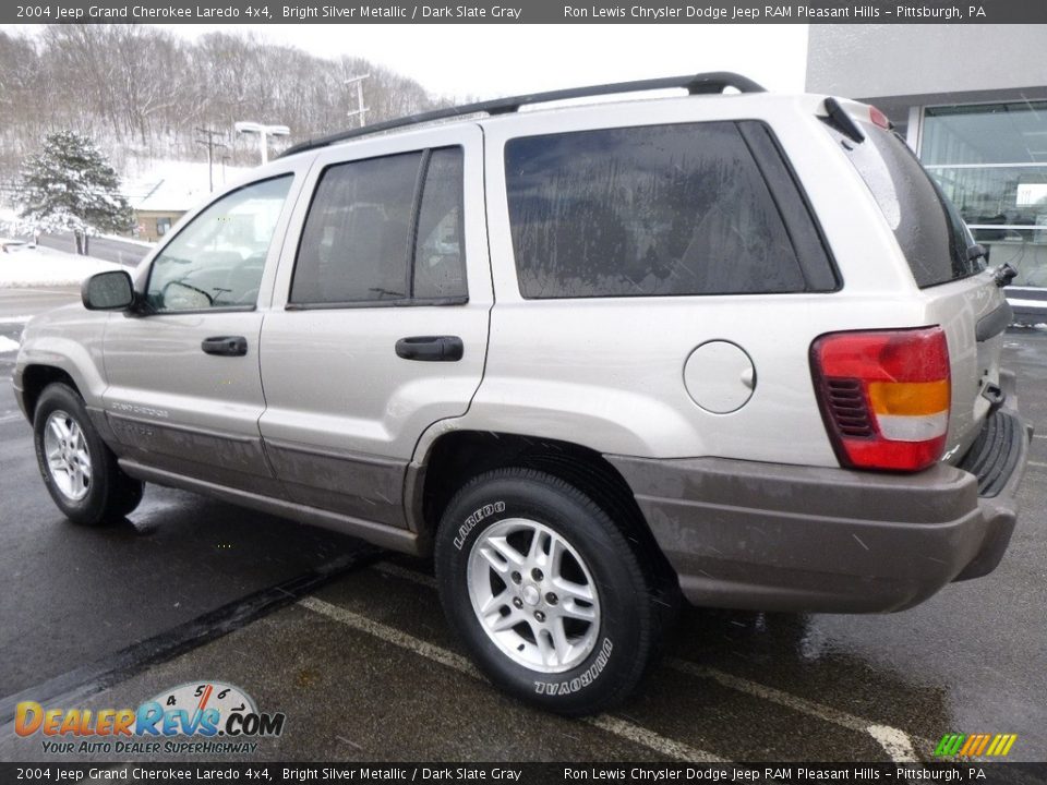 2004 Jeep Grand Cherokee Laredo 4x4 Bright Silver Metallic / Dark Slate Gray Photo #3