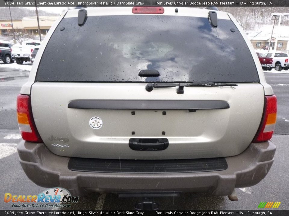 2004 Jeep Grand Cherokee Laredo 4x4 Bright Silver Metallic / Dark Slate Gray Photo #4
