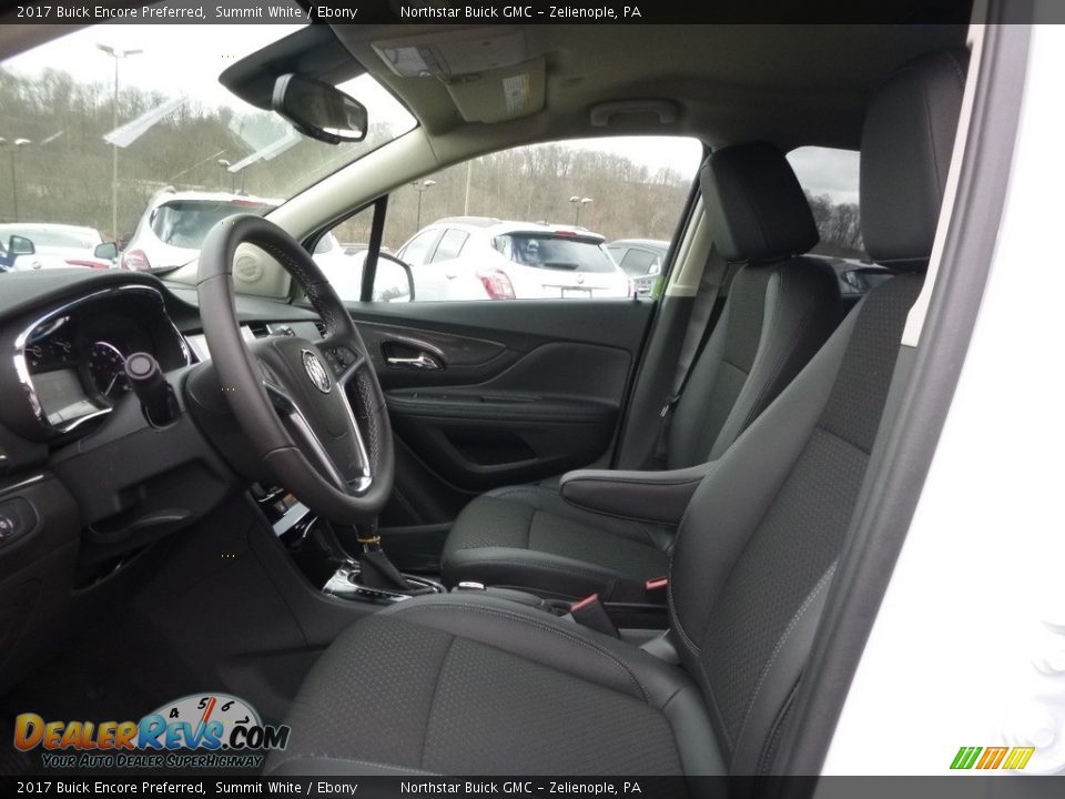 2017 Buick Encore Preferred Summit White / Ebony Photo #11