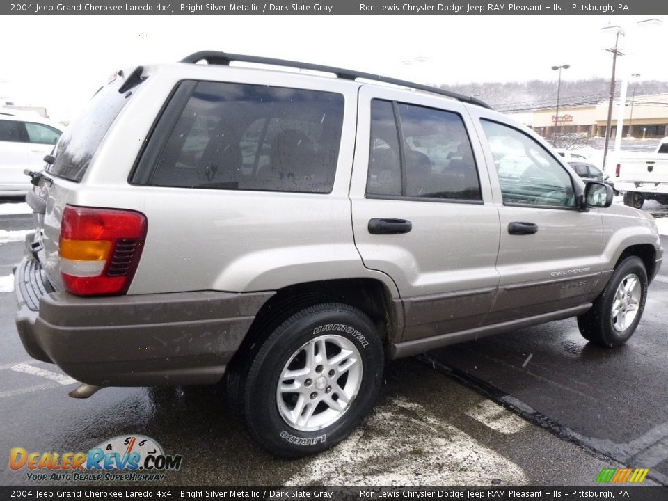 2004 Jeep Grand Cherokee Laredo 4x4 Bright Silver Metallic / Dark Slate Gray Photo #7
