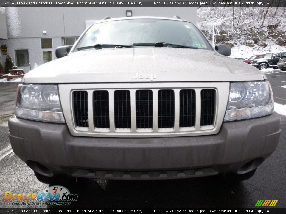 2004 Jeep Grand Cherokee Laredo 4x4 Bright Silver Metallic / Dark Slate Gray Photo #10