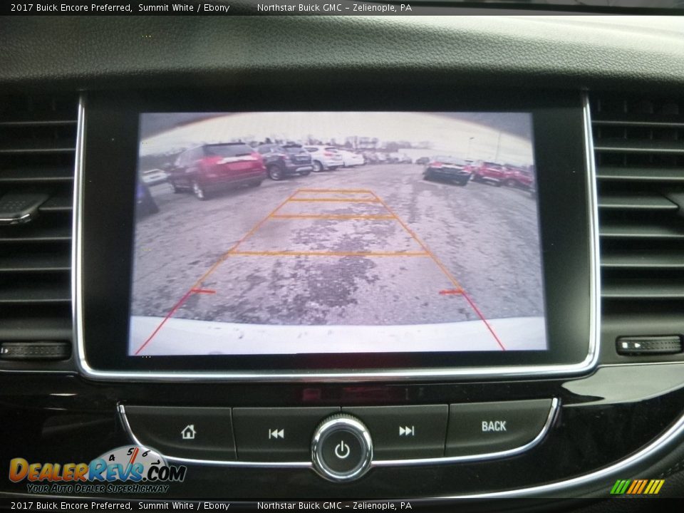 2017 Buick Encore Preferred Summit White / Ebony Photo #18
