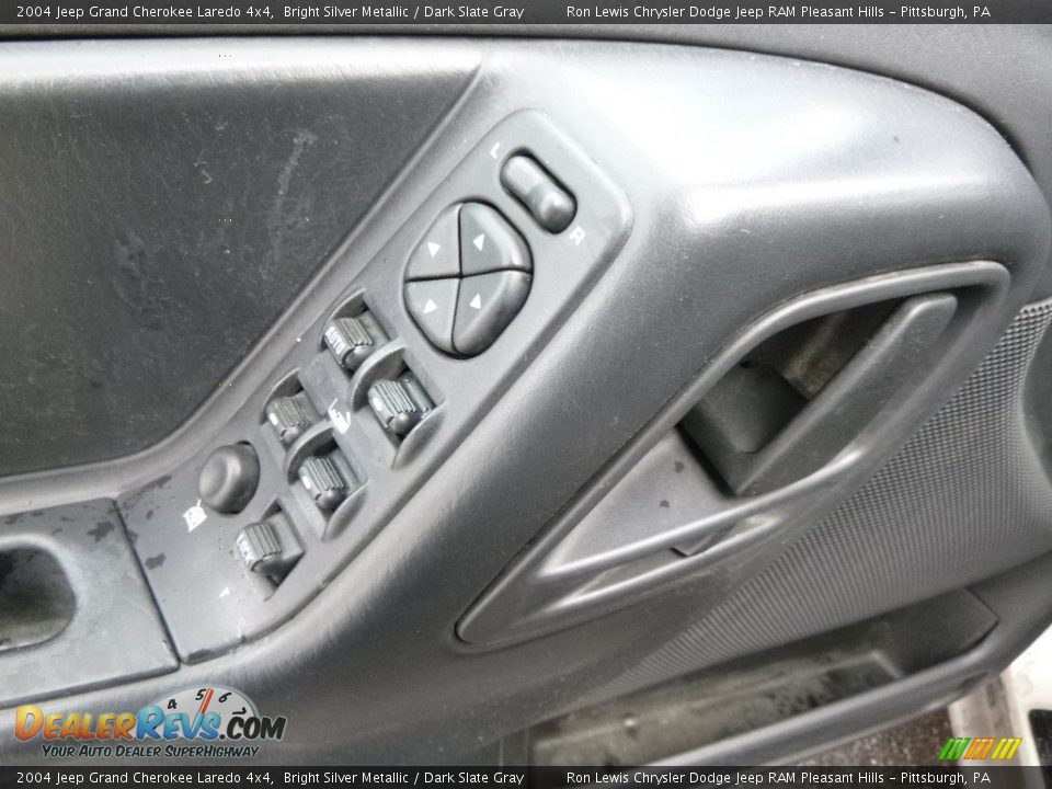2004 Jeep Grand Cherokee Laredo 4x4 Bright Silver Metallic / Dark Slate Gray Photo #15