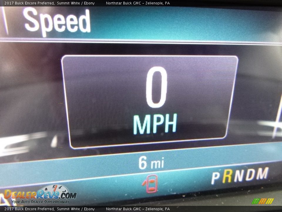 2017 Buick Encore Preferred Summit White / Ebony Photo #20