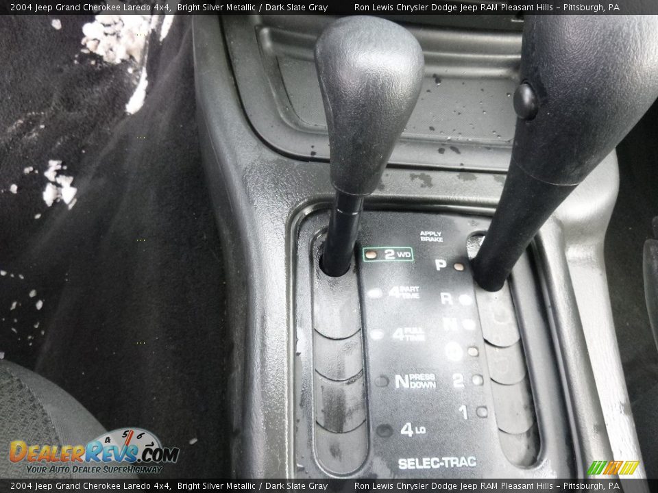 2004 Jeep Grand Cherokee Laredo 4x4 Bright Silver Metallic / Dark Slate Gray Photo #18