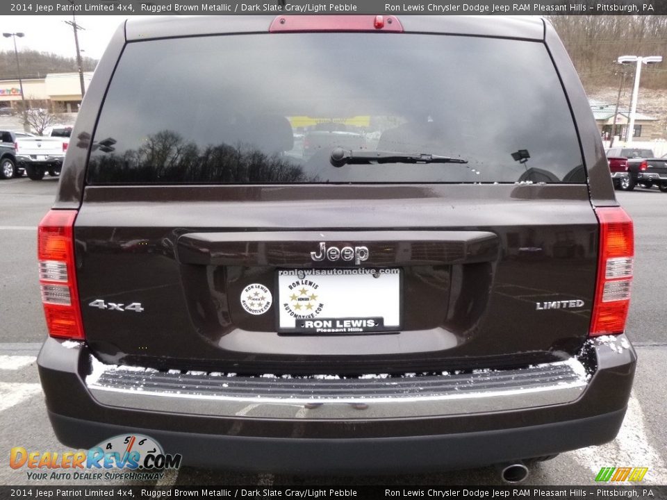 2014 Jeep Patriot Limited 4x4 Rugged Brown Metallic / Dark Slate Gray/Light Pebble Photo #3