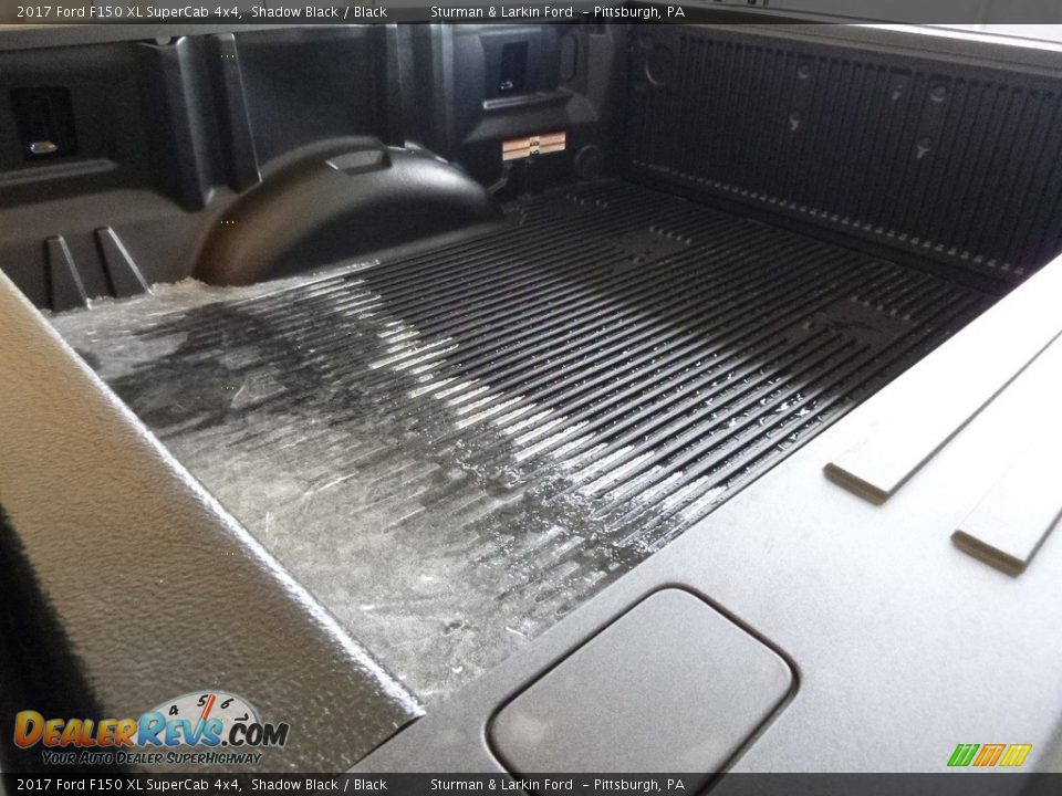 2017 Ford F150 XL SuperCab 4x4 Shadow Black / Black Photo #9