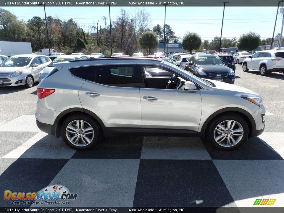 2014 Hyundai Santa Fe Sport 2.0T FWD Moonstone Silver / Gray Photo #3