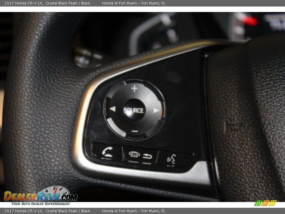 2017 Honda CR-V LX Crystal Black Pearl / Black Photo #12