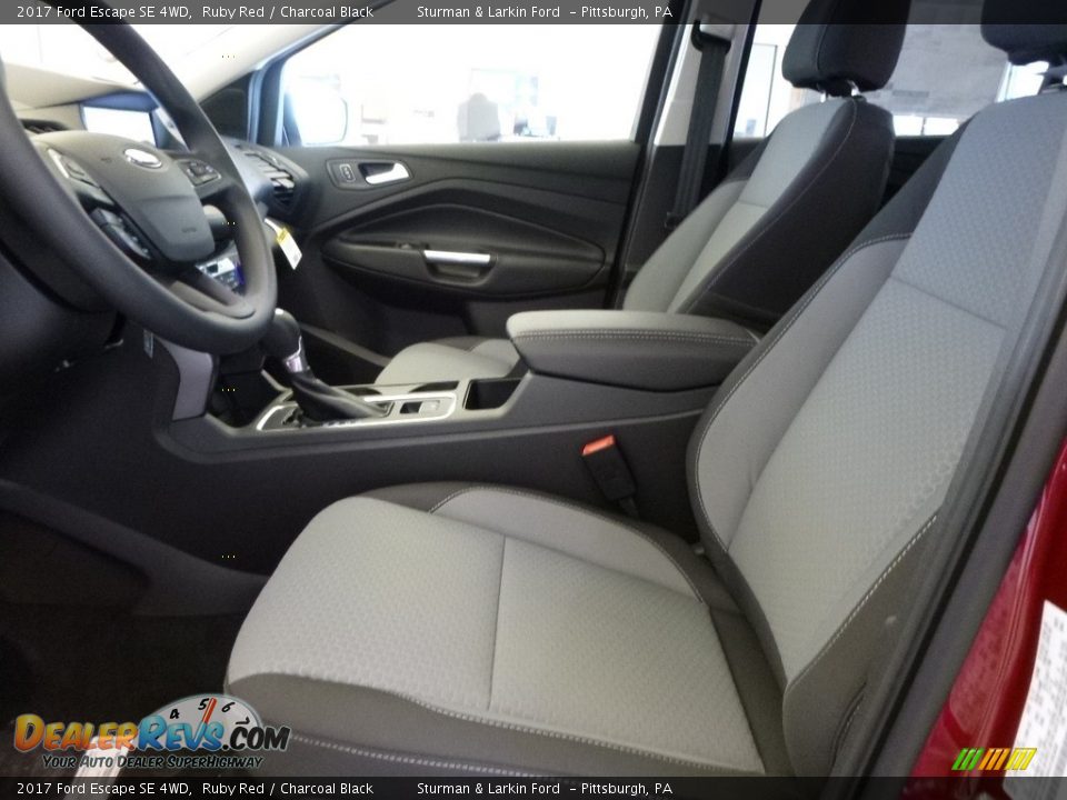 2017 Ford Escape SE 4WD Ruby Red / Charcoal Black Photo #7