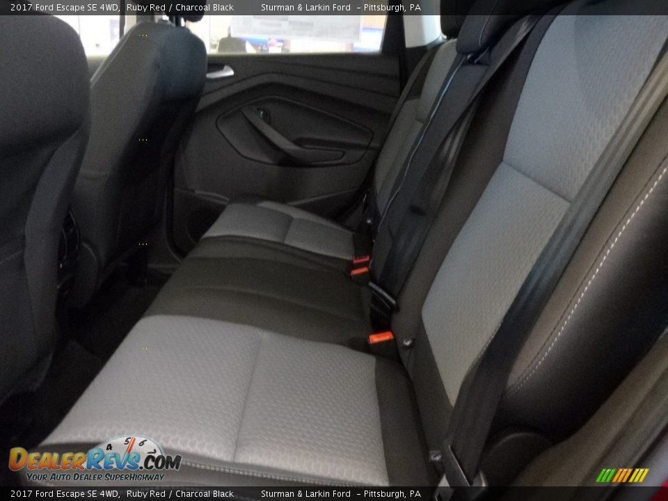 2017 Ford Escape SE 4WD Ruby Red / Charcoal Black Photo #8