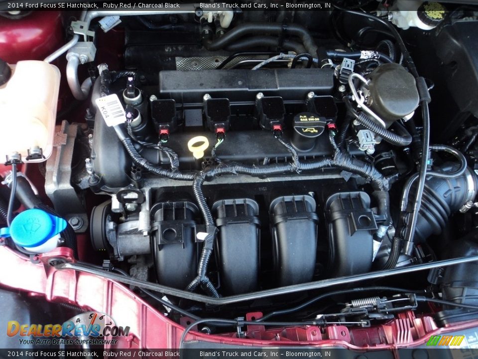 2014 Ford Focus SE Hatchback Ruby Red / Charcoal Black Photo #29