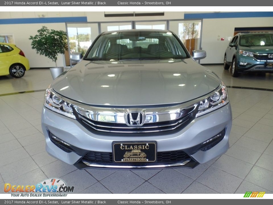 2017 Honda Accord EX-L Sedan Lunar Silver Metallic / Black Photo #1