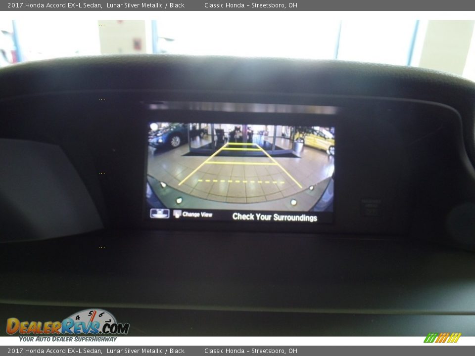 2017 Honda Accord EX-L Sedan Lunar Silver Metallic / Black Photo #11