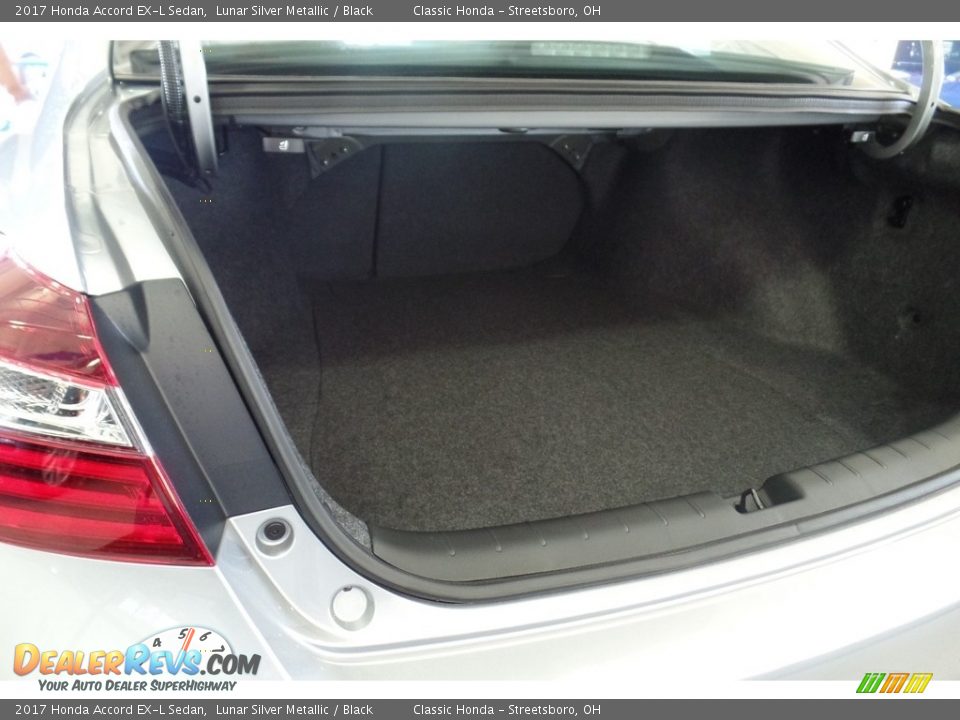 2017 Honda Accord EX-L Sedan Lunar Silver Metallic / Black Photo #15