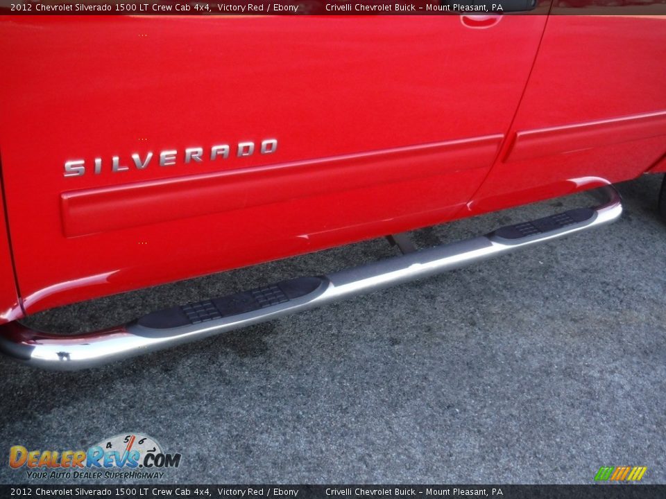 2012 Chevrolet Silverado 1500 LT Crew Cab 4x4 Victory Red / Ebony Photo #4