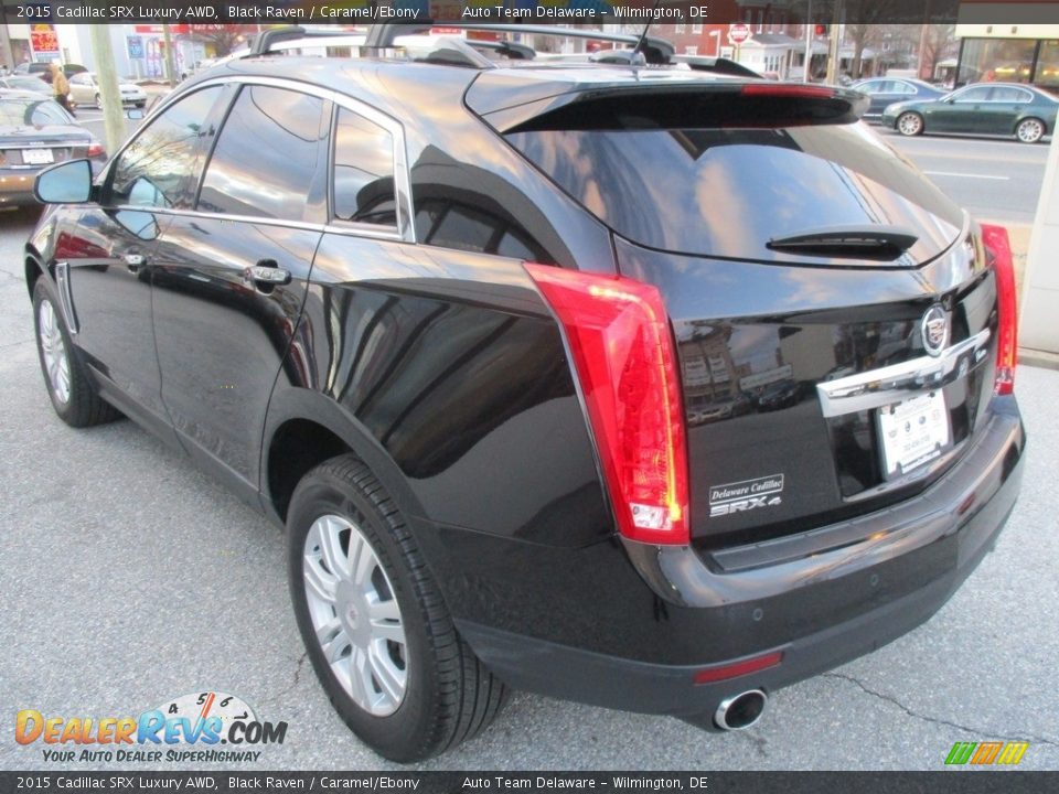 2015 Cadillac SRX Luxury AWD Black Raven / Caramel/Ebony Photo #4