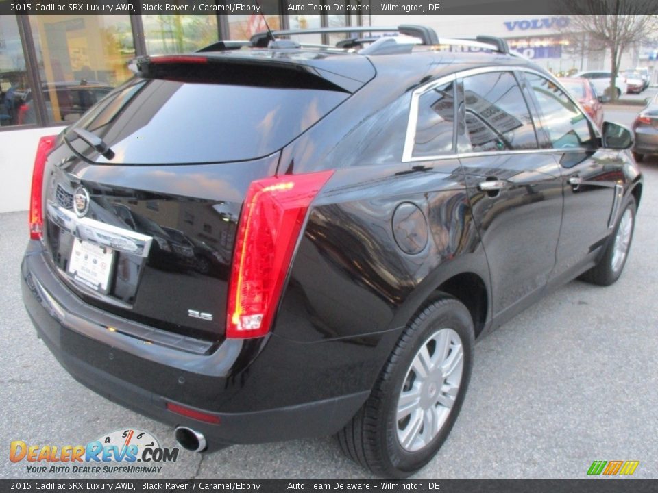 2015 Cadillac SRX Luxury AWD Black Raven / Caramel/Ebony Photo #6