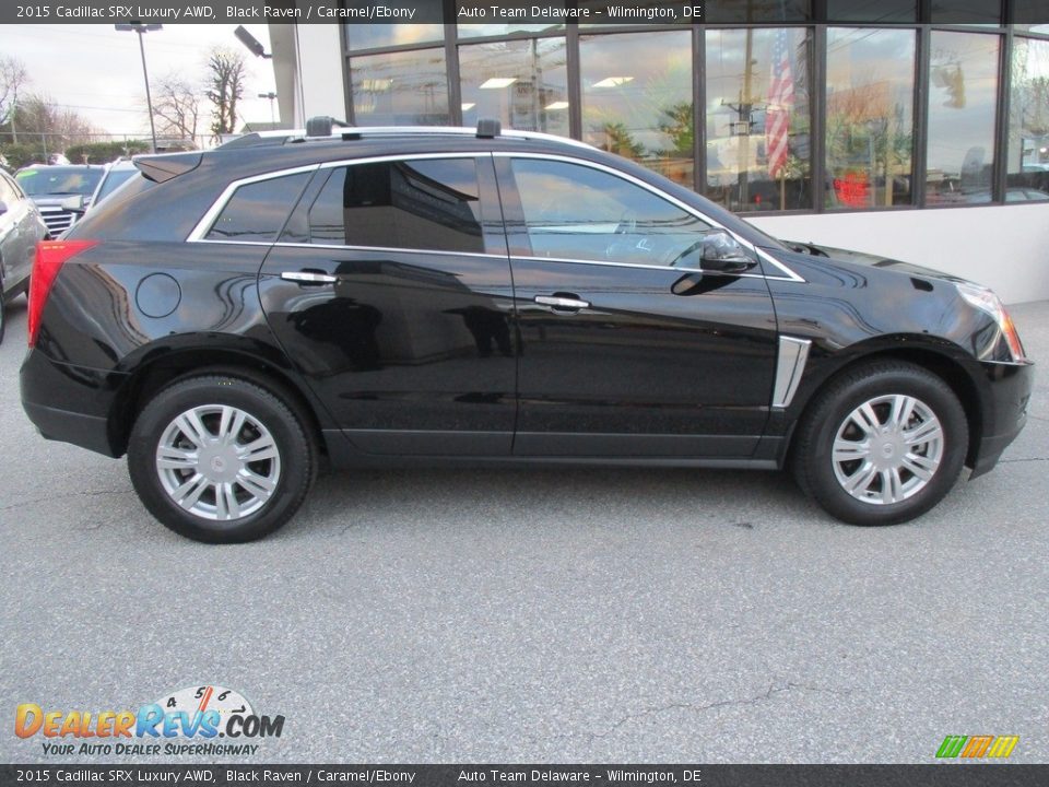 2015 Cadillac SRX Luxury AWD Black Raven / Caramel/Ebony Photo #7
