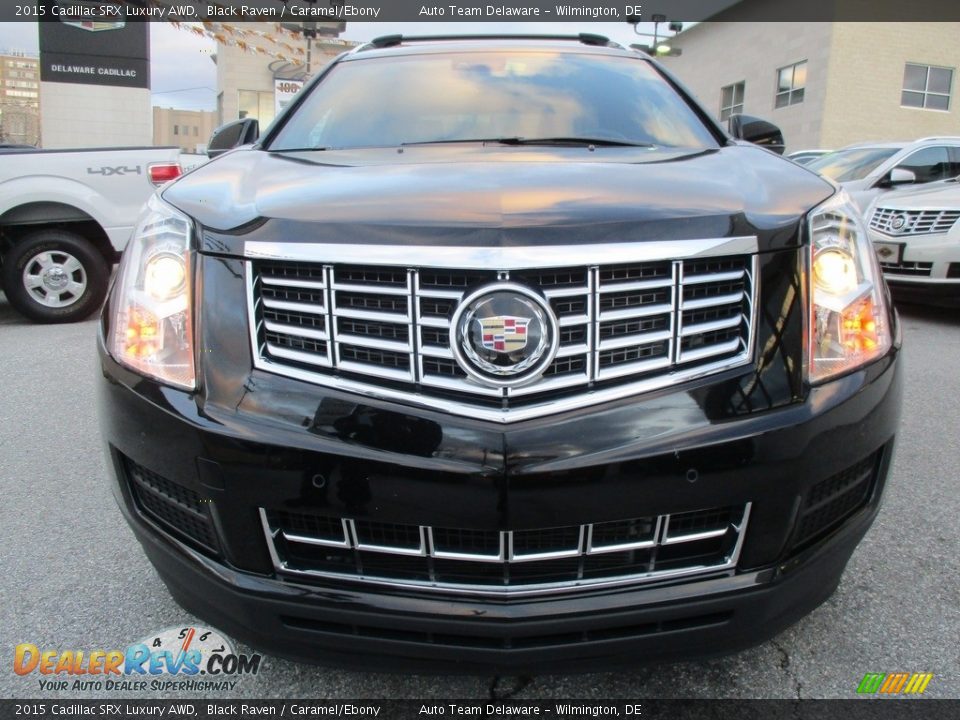 2015 Cadillac SRX Luxury AWD Black Raven / Caramel/Ebony Photo #10