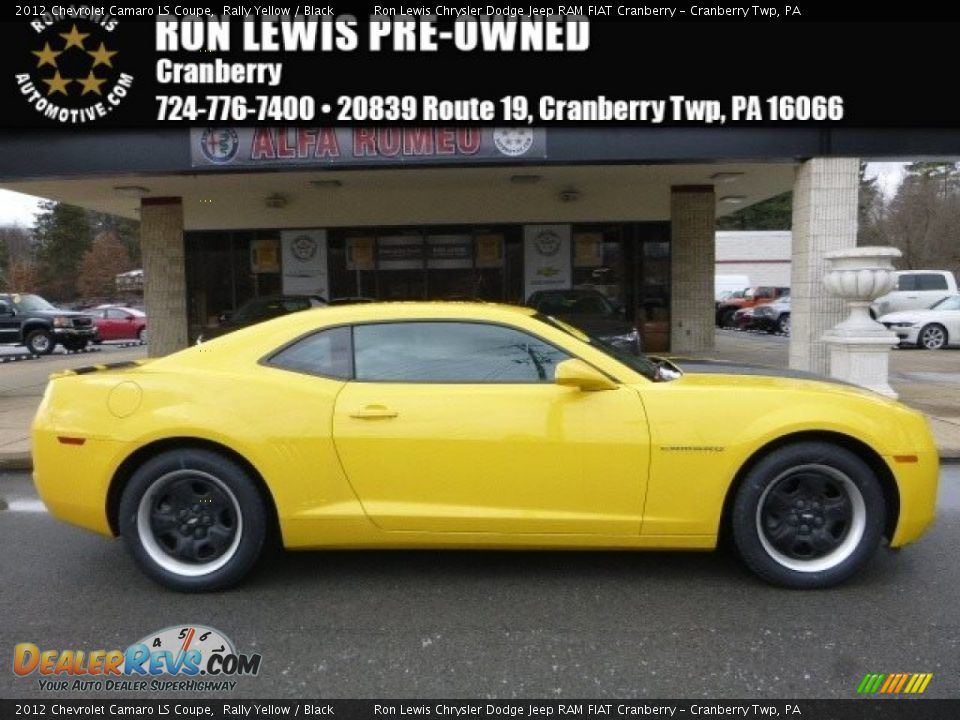 2012 Chevrolet Camaro LS Coupe Rally Yellow / Black Photo #1