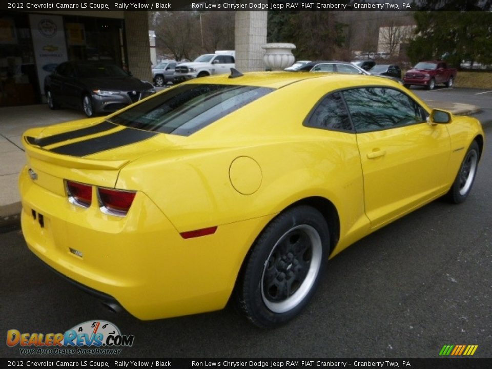 2012 Chevrolet Camaro LS Coupe Rally Yellow / Black Photo #2