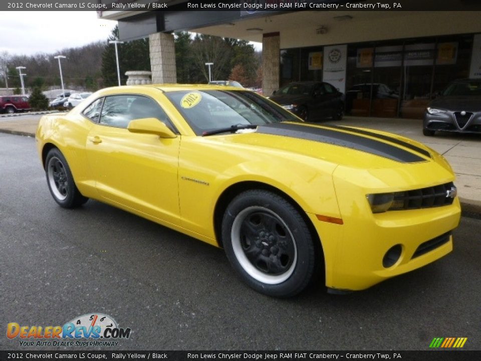 2012 Chevrolet Camaro LS Coupe Rally Yellow / Black Photo #7
