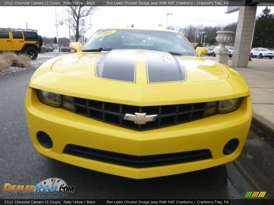 2012 Chevrolet Camaro LS Coupe Rally Yellow / Black Photo #8