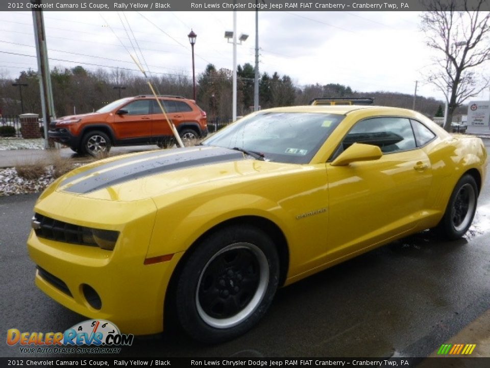 2012 Chevrolet Camaro LS Coupe Rally Yellow / Black Photo #9