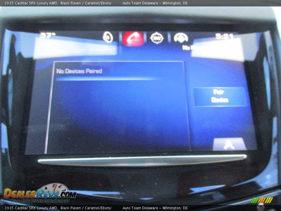 2015 Cadillac SRX Luxury AWD Black Raven / Caramel/Ebony Photo #18