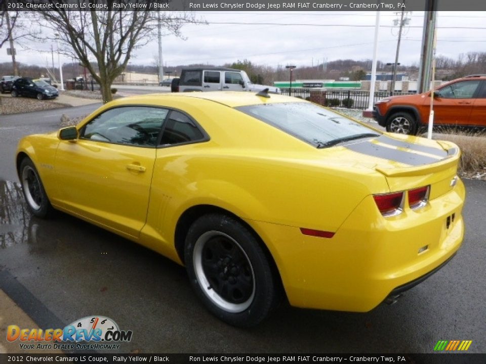 2012 Chevrolet Camaro LS Coupe Rally Yellow / Black Photo #11