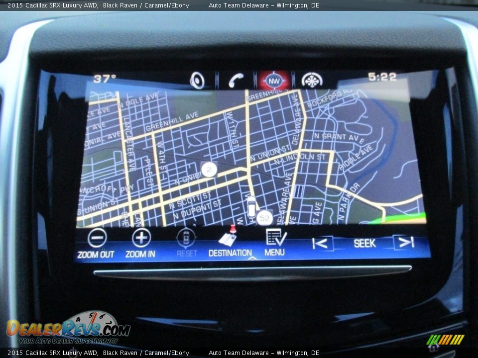 2015 Cadillac SRX Luxury AWD Black Raven / Caramel/Ebony Photo #19