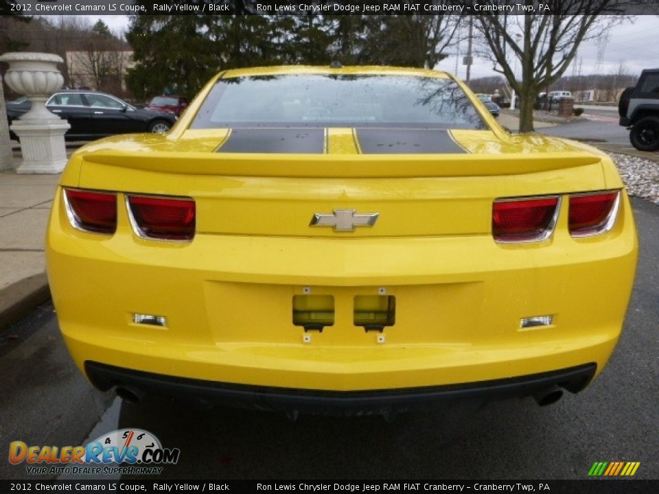 2012 Chevrolet Camaro LS Coupe Rally Yellow / Black Photo #12