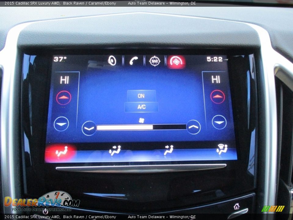 2015 Cadillac SRX Luxury AWD Black Raven / Caramel/Ebony Photo #20