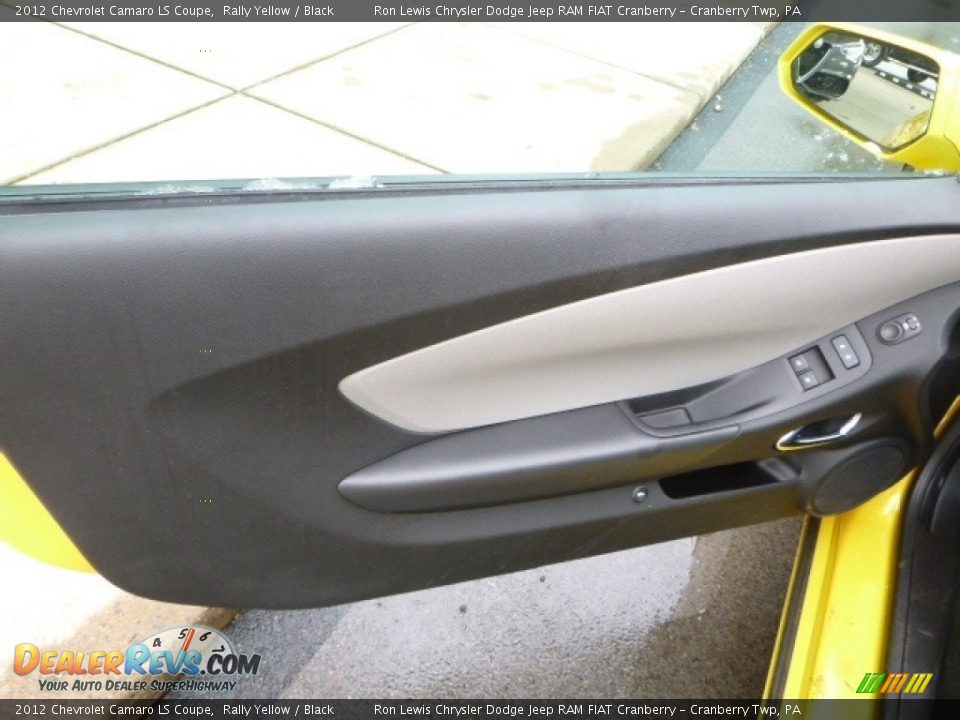 2012 Chevrolet Camaro LS Coupe Rally Yellow / Black Photo #13