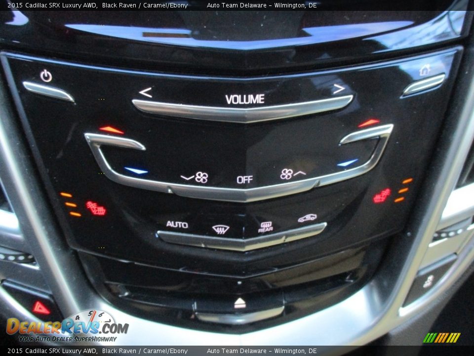 2015 Cadillac SRX Luxury AWD Black Raven / Caramel/Ebony Photo #22
