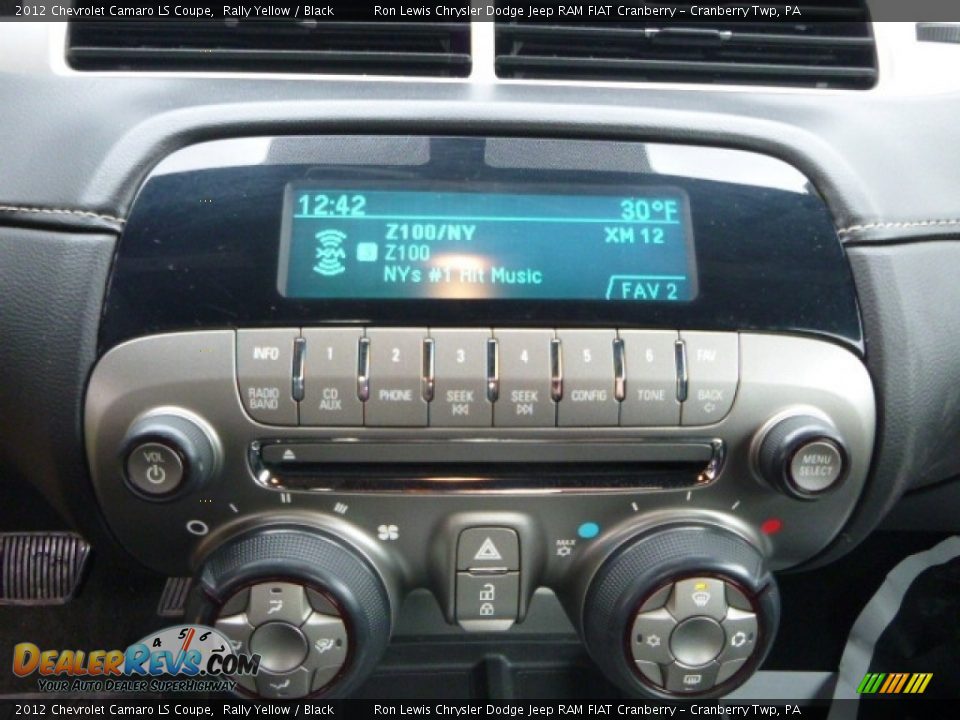 2012 Chevrolet Camaro LS Coupe Rally Yellow / Black Photo #16