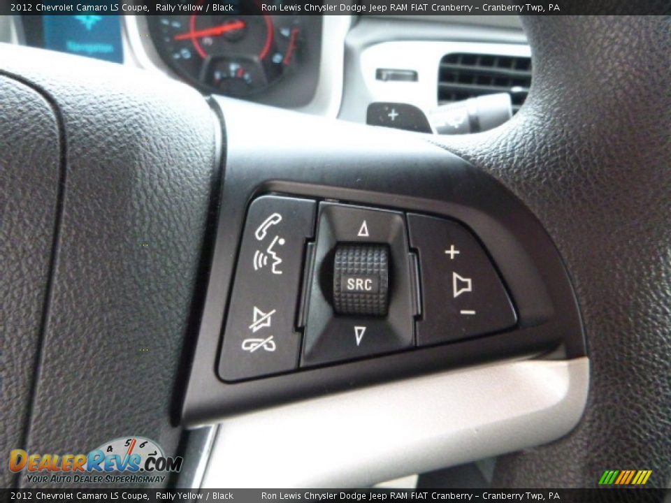 2012 Chevrolet Camaro LS Coupe Rally Yellow / Black Photo #18