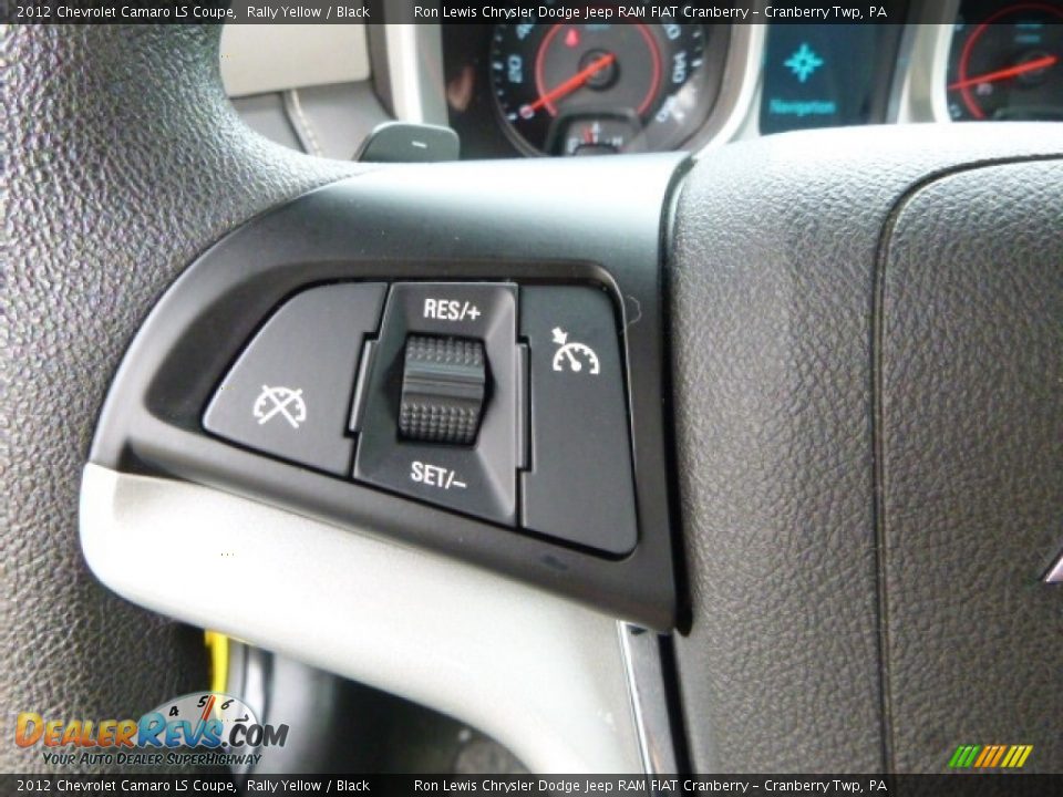 2012 Chevrolet Camaro LS Coupe Rally Yellow / Black Photo #19