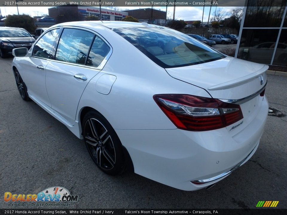 2017 Honda Accord Touring Sedan White Orchid Pearl / Ivory Photo #2