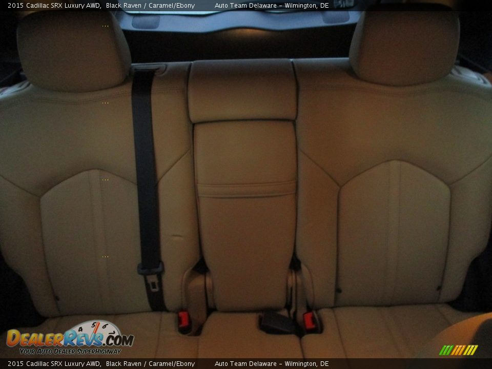 2015 Cadillac SRX Luxury AWD Black Raven / Caramel/Ebony Photo #27
