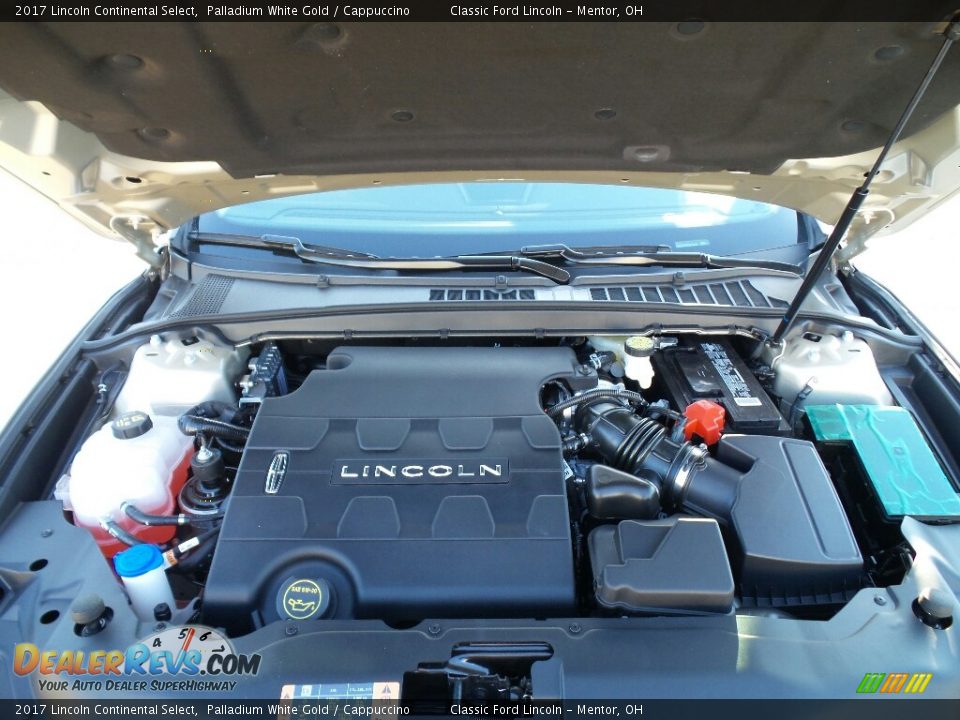 2017 Lincoln Continental Select 3.7 Liter DOHC 24-Valve Ti-VCT V6 Engine Photo #16