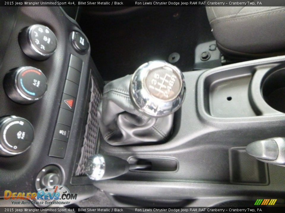 2015 Jeep Wrangler Unlimited Sport 4x4 Billet Silver Metallic / Black Photo #20