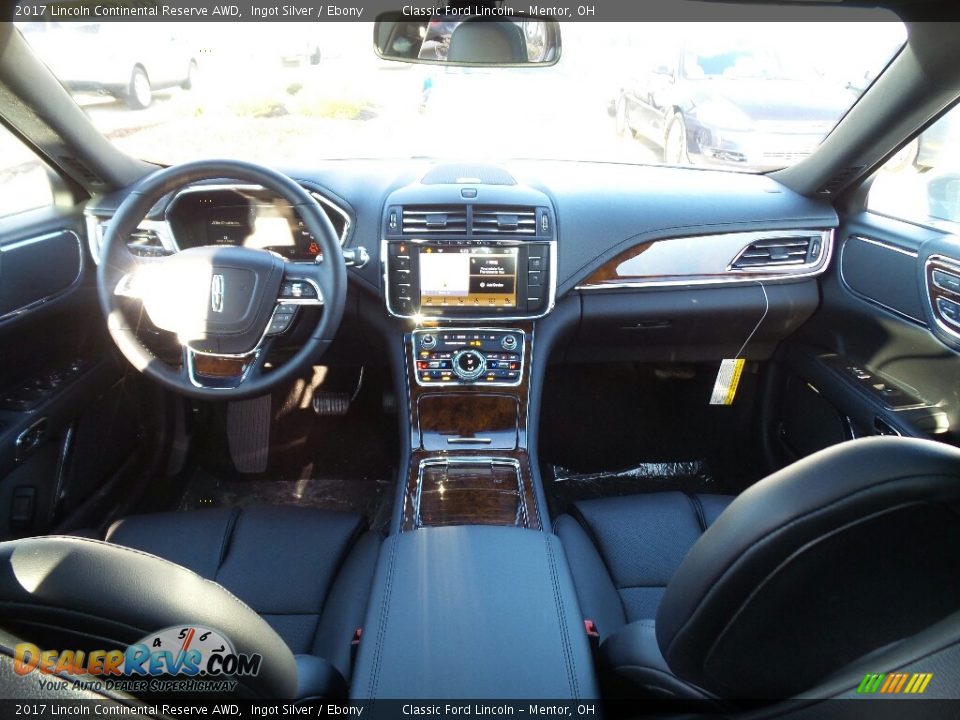 2017 Lincoln Continental Reserve AWD Ingot Silver / Ebony Photo #6