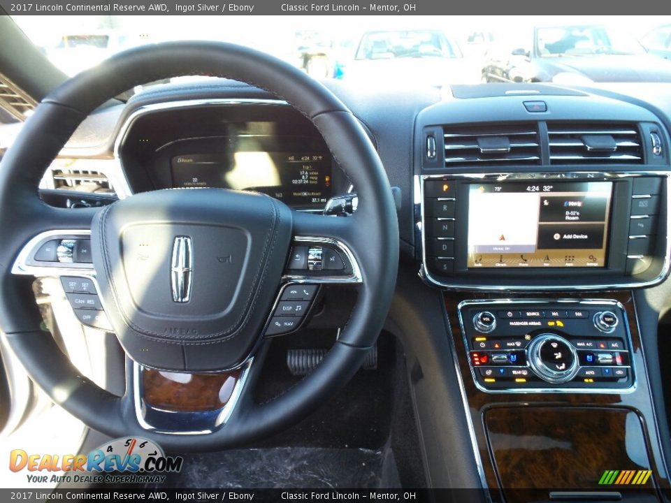 2017 Lincoln Continental Reserve AWD Ingot Silver / Ebony Photo #9