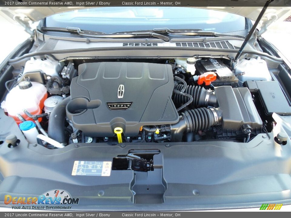 2017 Lincoln Continental Reserve AWD 3.0 Liter Turbocharged DOHC 24-Valve GTDI V6 Engine Photo #11