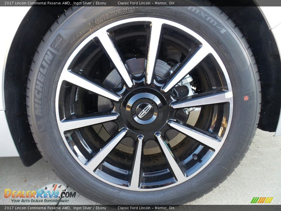 2017 Lincoln Continental Reserve AWD Wheel Photo #12